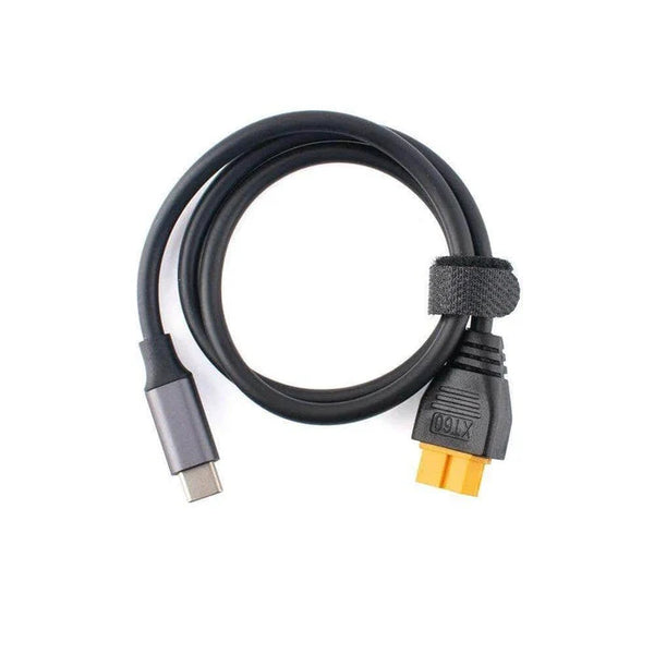 ToolKitRC SC100 USB-C To XT60 Female Adapter Cable
