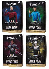 Magic the Gathering Star Trek Commander Decks (Set of 4)