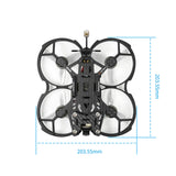 GEPRC CineLog35 V2 Analog CineWhoop FPV Drone 6S BNF ELRS GPS