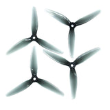 HQ Prop Ethix S5 Light Grey 5x4x3 5 Inch 3 Blade Propeller (Set Of 4)